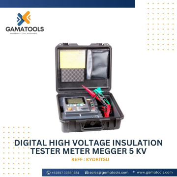 High Voltage Insulation Tester Meter Megger 5 KV