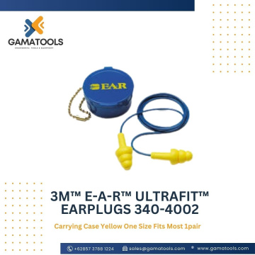 3M UltraFit Corded Earplugs 340-4002